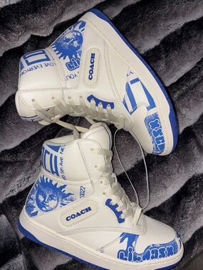 Coach X Lil Nas high top sneakers